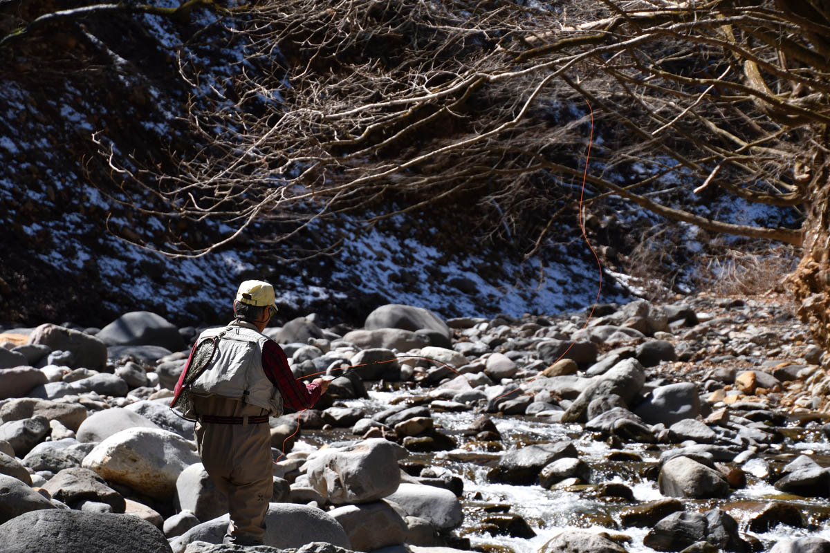 ライトラインで里川へ | PARTNERS | FlyFisher ONLINE フライ